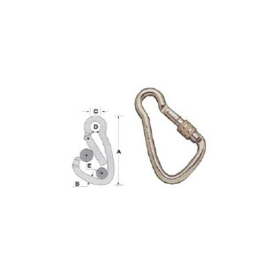 Harness Snap Shackle With Lock