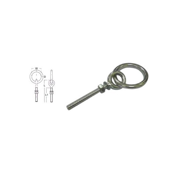 Eye Bolt With Ring