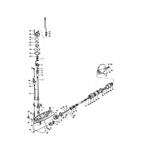 V6 2.6L - FL/F200 - FL/F225 - FL/F250