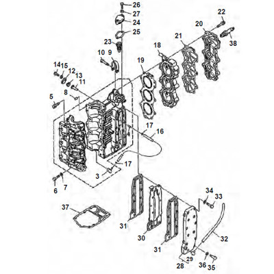 25HP J/JEO/ESH - 30HP D/DEO/DETO - ELH /ELA DMHO/DMSH - ERZ/DEL - MLH (1986-2013) I