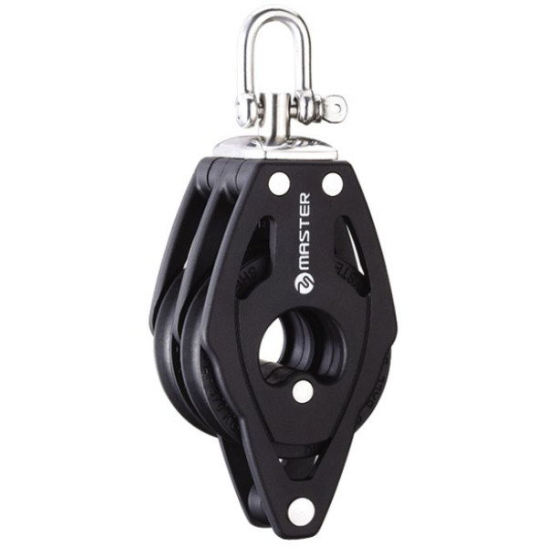 Windrider Double Swivel Shackle, Becket Block 57 mm 