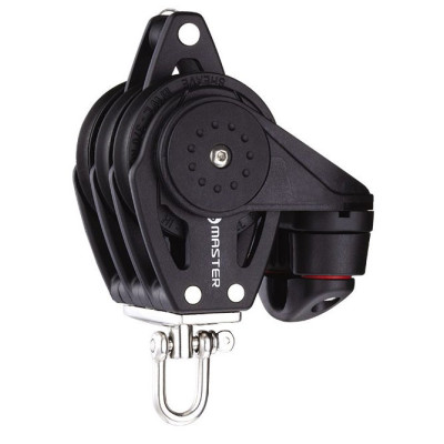 Windrider Triple Swivel Shackle, Fairlead Cleat, Becket Block 57 mm 