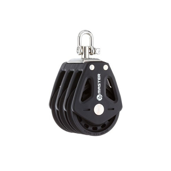 Bearing Triple Swivel Shackle Block 60 mm