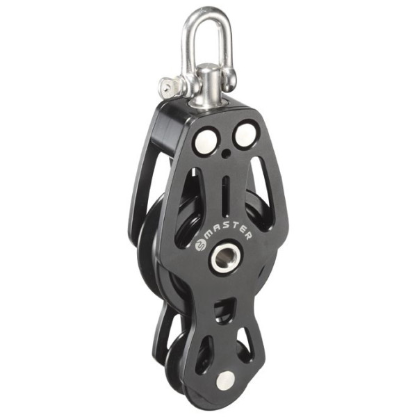 Aluminium Fiddle Swivel Shackle 50 mm