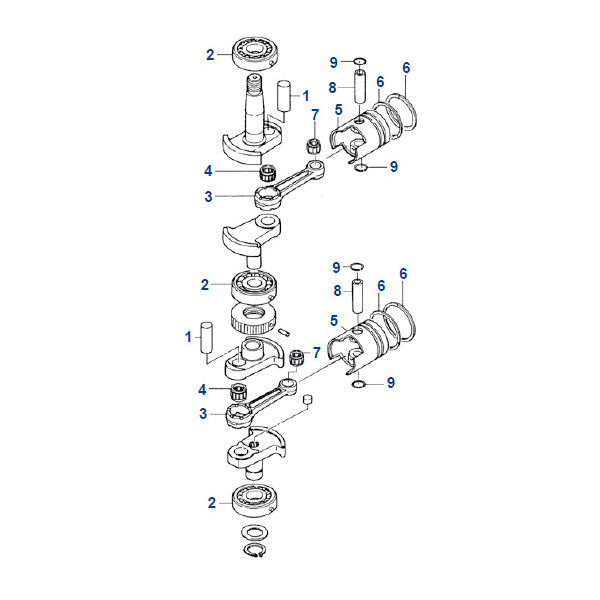 9.9 HP / 15 HP / 18 HP (2CYL - INTER.)