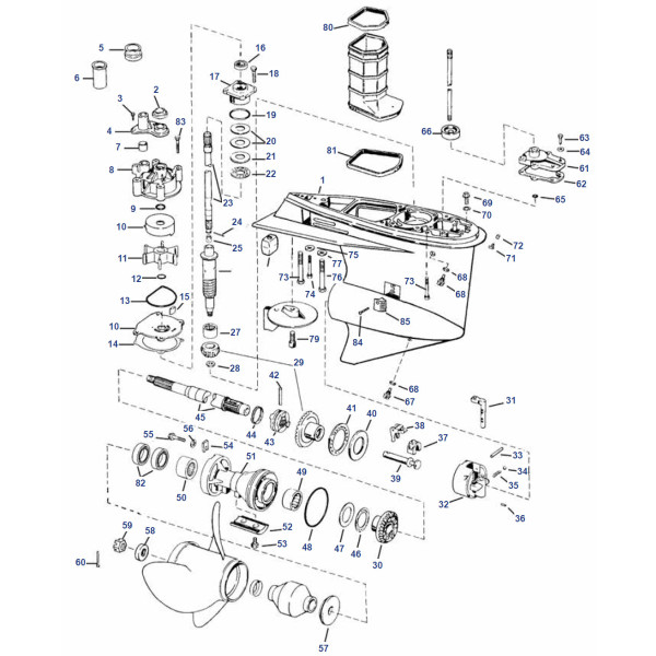 Gear Ratio V4 60º (1995-06) 2.00:1 (.50)